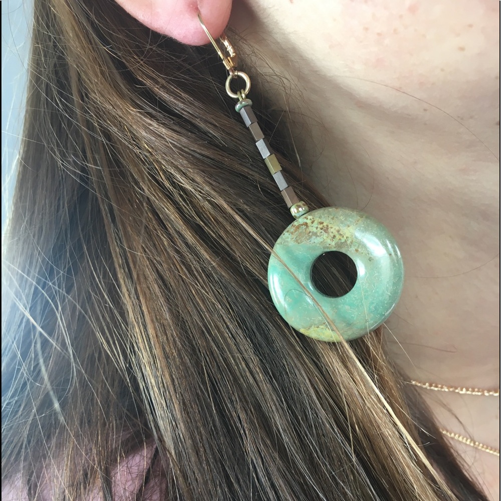 Stone Earrings